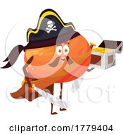 Poster, Art Print Of Orange Food Mascot Character
