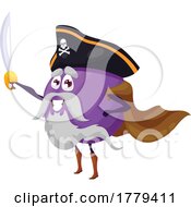 Plum Food Mascot Character