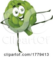 Artichoke Food Mascot Character by Vector Tradition SM