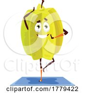 Starfruit Food Mascot Character by Vector Tradition SM
