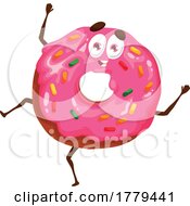 Poster, Art Print Of Donut Food Mascot Character