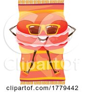 Poster, Art Print Of Macaroon Food Mascot Character