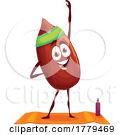 Poster, Art Print Of Almond Food Mascot Character