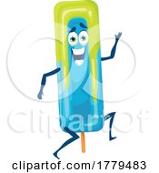 Poster, Art Print Of Popsicle Food Mascot Character