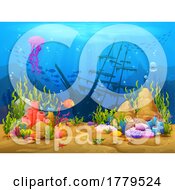 Poster, Art Print Of Underwater Scene