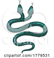Poster, Art Print Of Two Headed Snake
