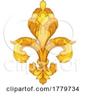 08/07/2022 - Fleur De Lis Flower Heraldry Lily Floral Crest