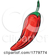Poster, Art Print Of Red Pepper