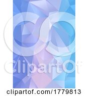 Poster, Art Print Of Pastel Low Poly Abstract Design Background