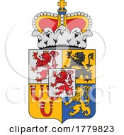 Poster, Art Print Of Netherlands Coat Of Arms
