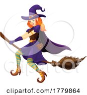 Poster, Art Print Of Halloween Witch