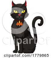 Halloween Cat by Vector Tradition SM