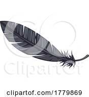 Poster, Art Print Of Raven Or Crow Feather