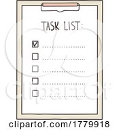 Poster, Art Print Of Task List
