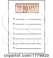Poster, Art Print Of To Do List