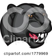 Poster, Art Print Of Panther Mascot Head