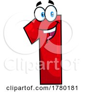 Poster, Art Print Of Cartoon Number One Character