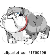 Poster, Art Print Of Cartoon Bulldog Mascot