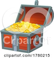 Treasure Chest With Gold Coins