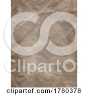 Poster, Art Print Of Grunge Old Crumpled Paper Background Texture