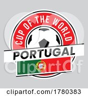 Portugal Team Badge For Football Tournament