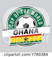 Poster, Art Print Of Ghana Team Badge For Football Tournament