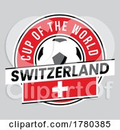 Switzerland Team Badge For Football Tournament