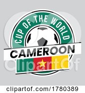 Cameroon Team Badge For Football Tournament