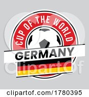 Poster, Art Print Of Germany Team Badge For Football Tournament
