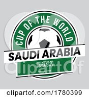 Poster, Art Print Of Saudi Arabia Team Badge For Football Tournament