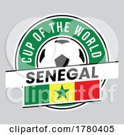 Senegal Team Badge For Football Tournament