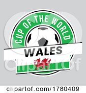 Wales Team Badge For Football Tournament