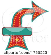 Circus Themed Arrow Design