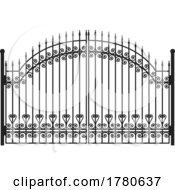 Poster, Art Print Of Wrought Iron Gate