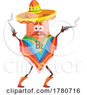 Micronutrient Mascot Bandito by Vector Tradition SM