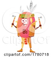 Micronutrient Mascot Chief by Vector Tradition SM