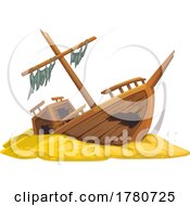 Poster, Art Print Of Sunken Ship