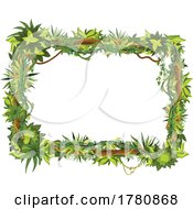 Poster, Art Print Of Tropical Foliage Frame