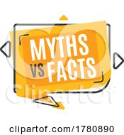 Poster, Art Print Of Myths Vs Facts Design
