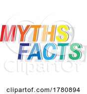 Poster, Art Print Of Myths Vs Facts Design