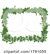 Poster, Art Print Of Green Ivy Plant Frame