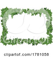Poster, Art Print Of Green Ivy Plant Frame