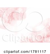 Poster, Art Print Of Hand Painted Delicate Pink Watercolour Background