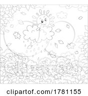 Poster, Art Print Of Happy Sun With Autumn Showers