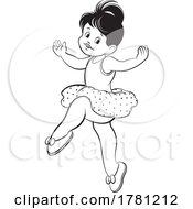 Girl Ballerina Dancing