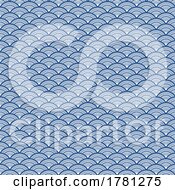 Poster, Art Print Of Abstract Japanese Wave Style Pattern Design