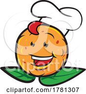 Poster, Art Print Of Cartoon Meatball Chef Mascot