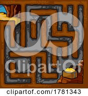 Poster, Art Print Of Maze Of A Cave Entrance To Treasure