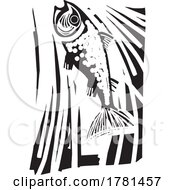 Poster, Art Print Of Leaping Fish