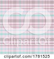 Poster, Art Print Of Pastel Coloured Plaid Style Pattern Background